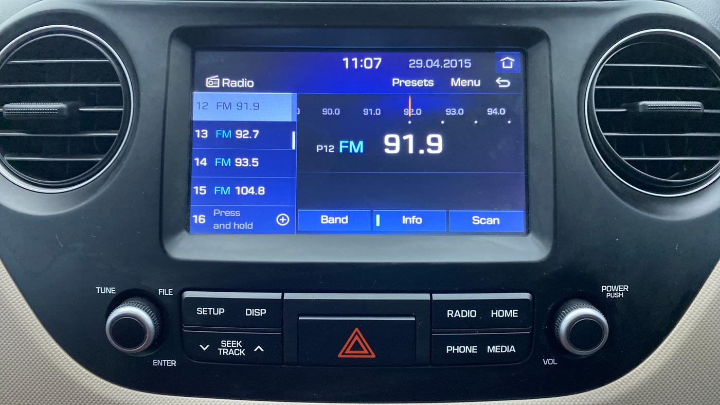 2018 Hyundai Grand i10 SPORTZ O 1.2, Petrol, Manual, 10,078 km, Infotainment System