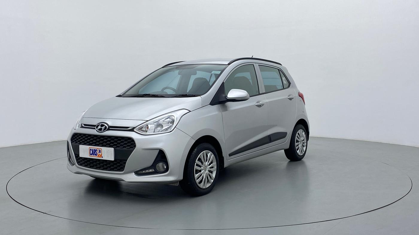 2018 Hyundai Grand i10 SPORTZ O 1.2, Petrol, Manual, 10,078 km, Left Front Diagonal