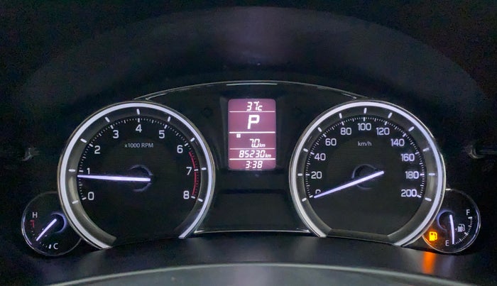 2015 Maruti Ciaz ZXI AT, Petrol, Automatic, 85,266 km, Odometer Image