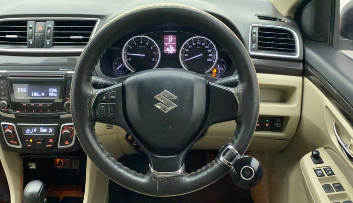 2015 Maruti Ciaz ZXI AT, Petrol, Automatic, 85,266 km, Steering Wheel Close Up