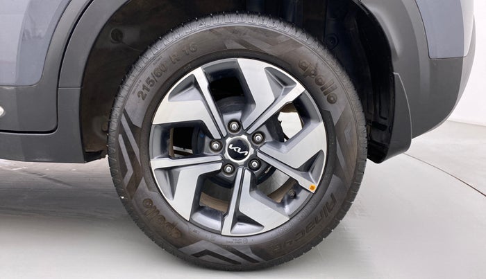 2021 KIA SONET HTX 1.0 IMT, Petrol, Manual, 17,606 km, Left Rear Wheel