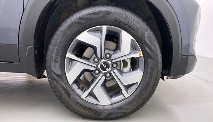 2021 KIA SONET HTX 1.0 IMT, Petrol, Manual, 17,606 km, Right Front Wheel