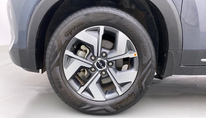 2021 KIA SONET HTX 1.0 IMT, Petrol, Manual, 17,606 km, Left Front Wheel