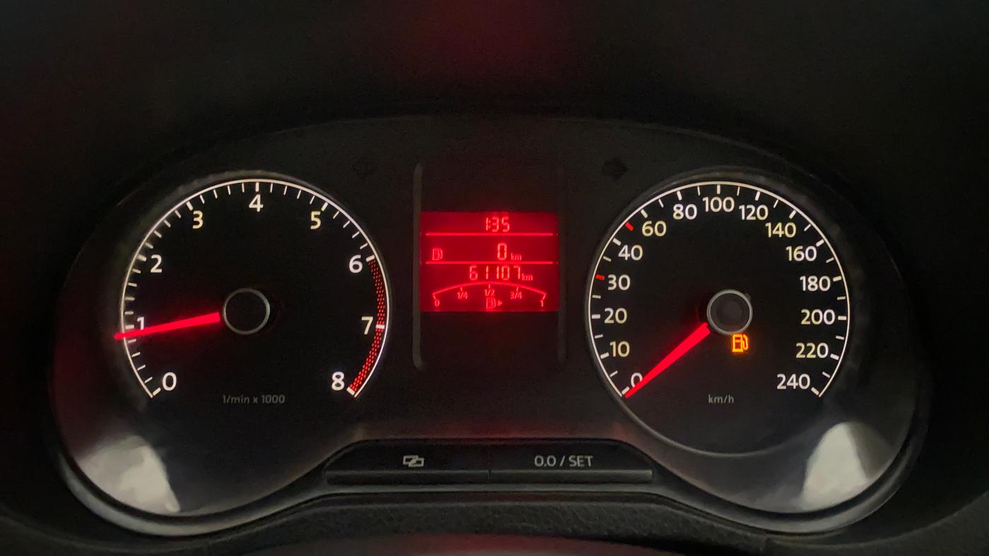 2012 Volkswagen Polo HIGHLINE1.2L, Petrol, Manual, 61,307 km, Odometer Image