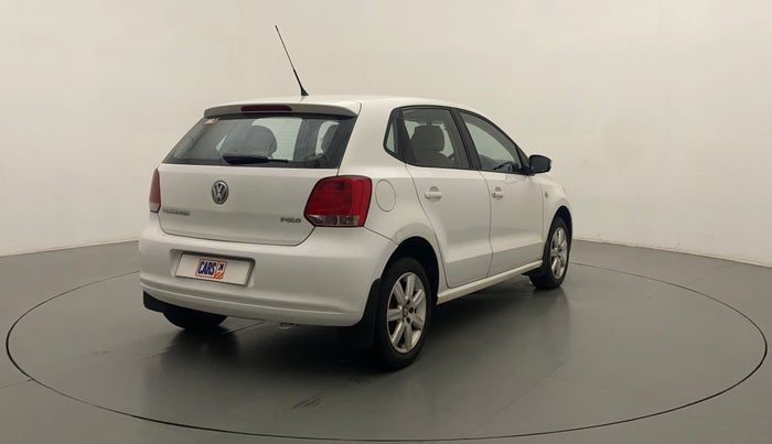 2012 Volkswagen Polo HIGHLINE1.2L, Petrol, Manual, 61,307 km, Right Back Diagonal