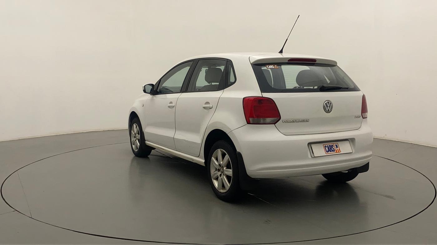 2012 Volkswagen Polo HIGHLINE1.2L, Petrol, Manual, 61,307 km, Left Back Diagonal