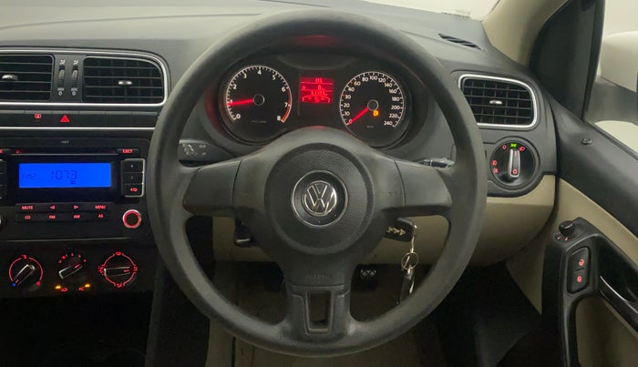 2012 Volkswagen Polo HIGHLINE1.2L, Petrol, Manual, 61,307 km, Steering Wheel Close Up