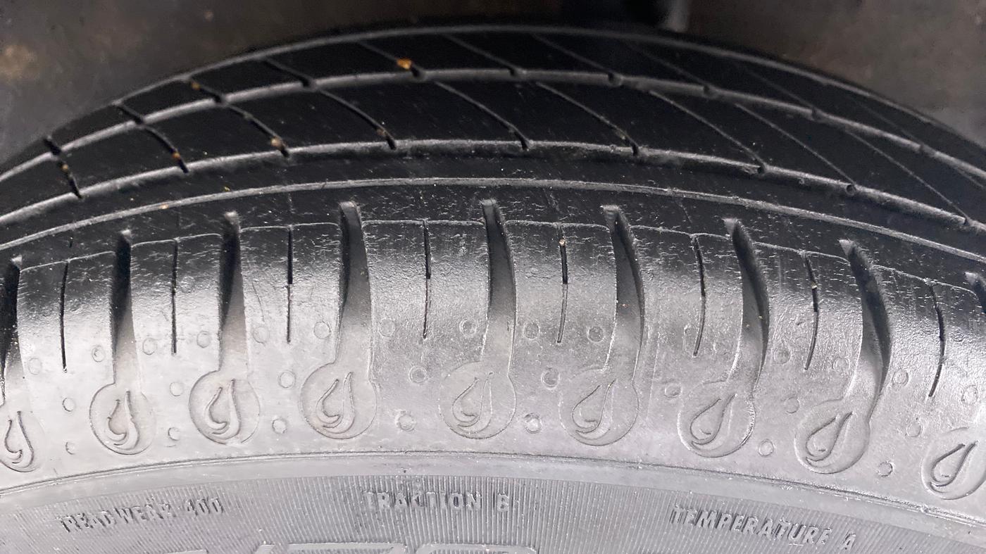 2020 Renault Kwid RXL, Petrol, Manual, 31,408 km, Left Rear Tyre Tread