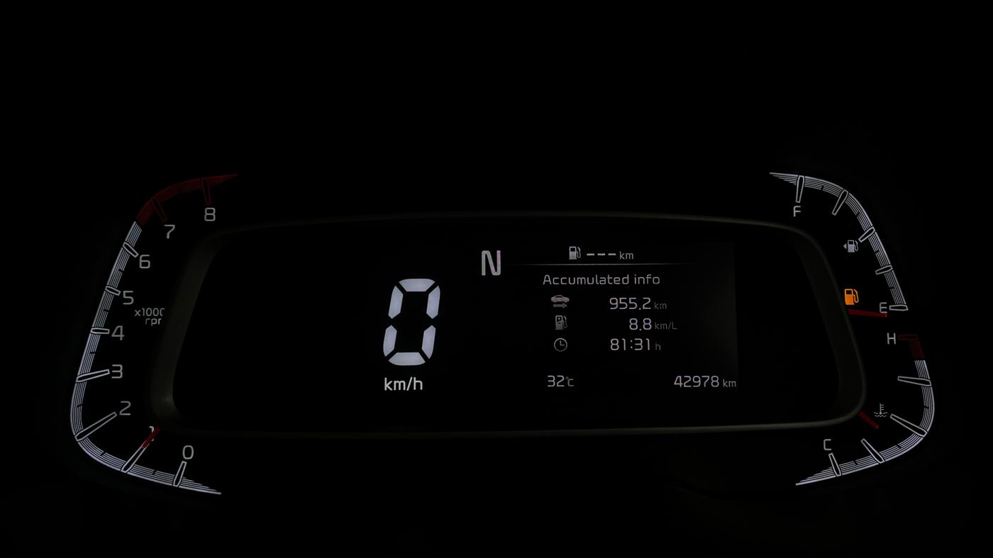 2022 KIA SONET HTX 1.0 IMT, Petrol, Manual, 42,928 km, Odometer Image