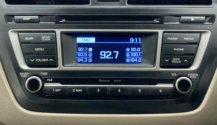 2014 Hyundai Elite i20 SPORTZ 1.2 (O), Petrol, Manual, 29,018 km, Infotainment System