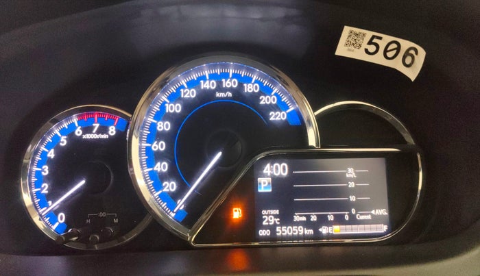 2018 Toyota YARIS VX CVT, Petrol, Automatic, 55,033 km, Odometer Image