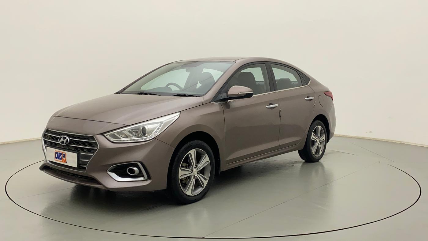 2019 Hyundai Verna 1.6 VTVT SX, Petrol, Manual, 84,143 km, Left Front Diagonal