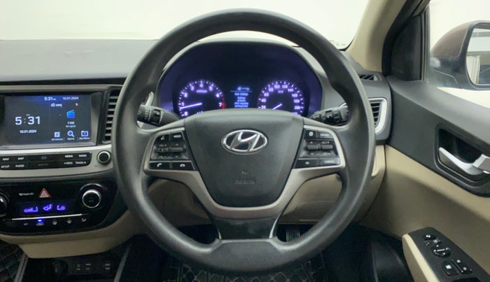 2019 Hyundai Verna 1.6 VTVT SX, Petrol, Manual, 84,143 km, Steering Wheel Close Up