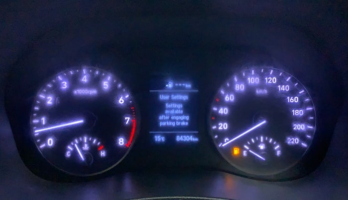 2019 Hyundai Verna 1.6 VTVT SX, Petrol, Manual, 84,143 km, Odometer Image
