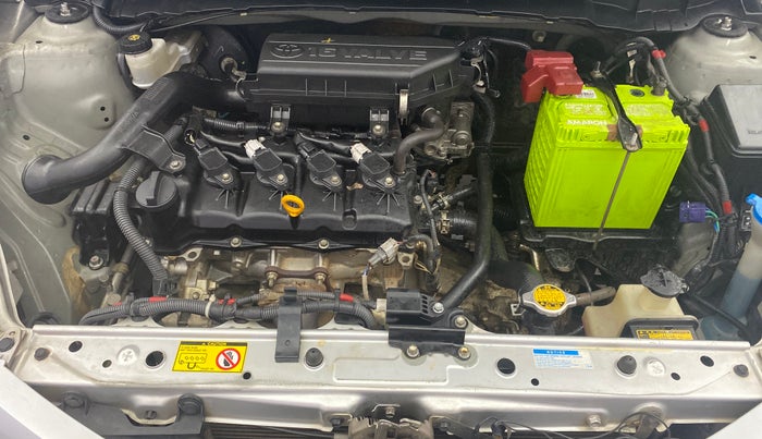 2013 Toyota Etios G, Petrol, Manual, 48,919 km, Engine View