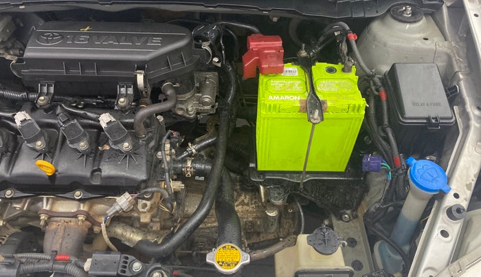 2013 Toyota Etios G, Petrol, Manual, 48,919 km, Engine View - Left
