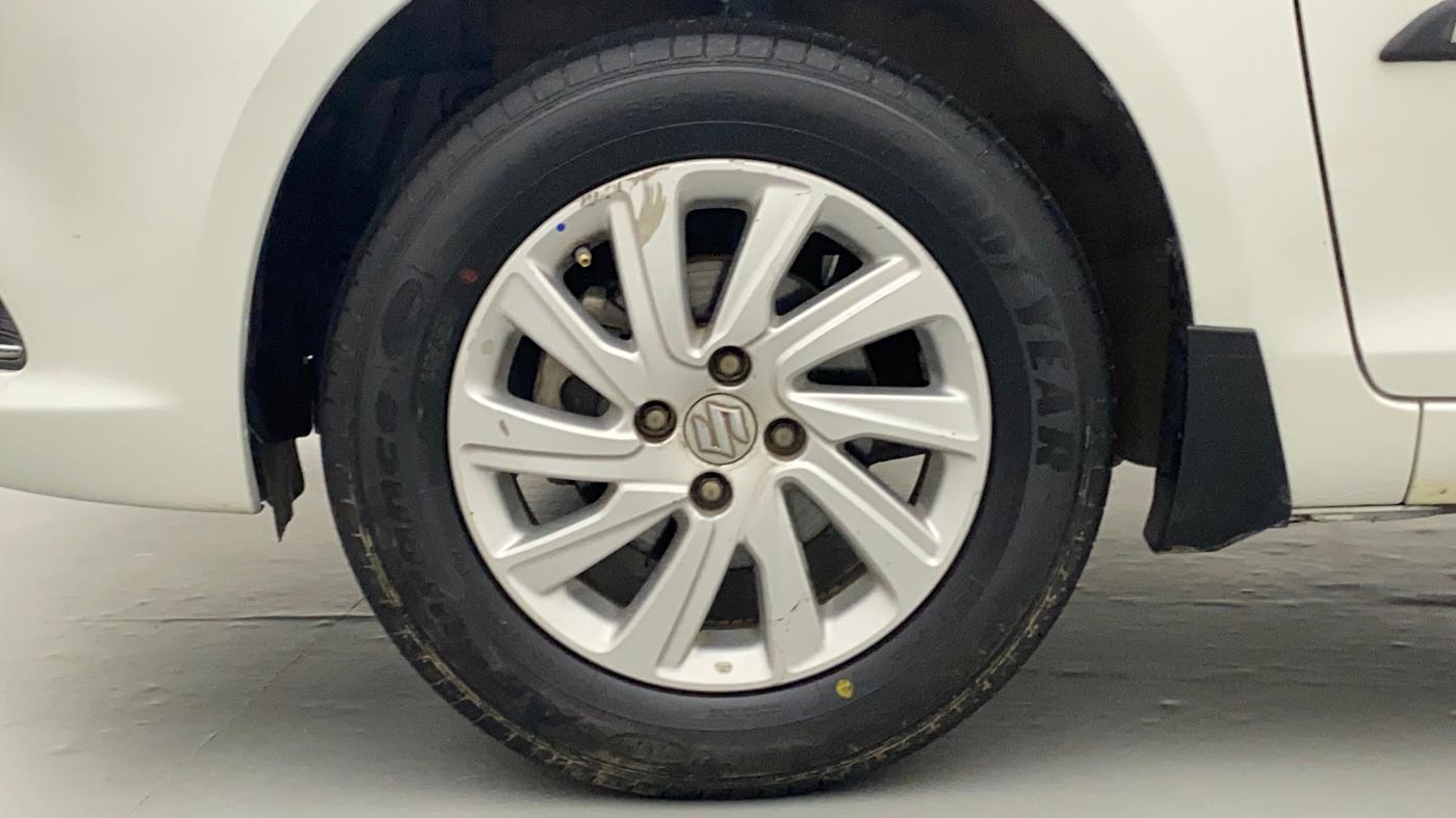 2017 Maruti Swift Dzire ZXI 1.2 BS IV, Petrol, Manual, 65,425 km, Left Front Wheel