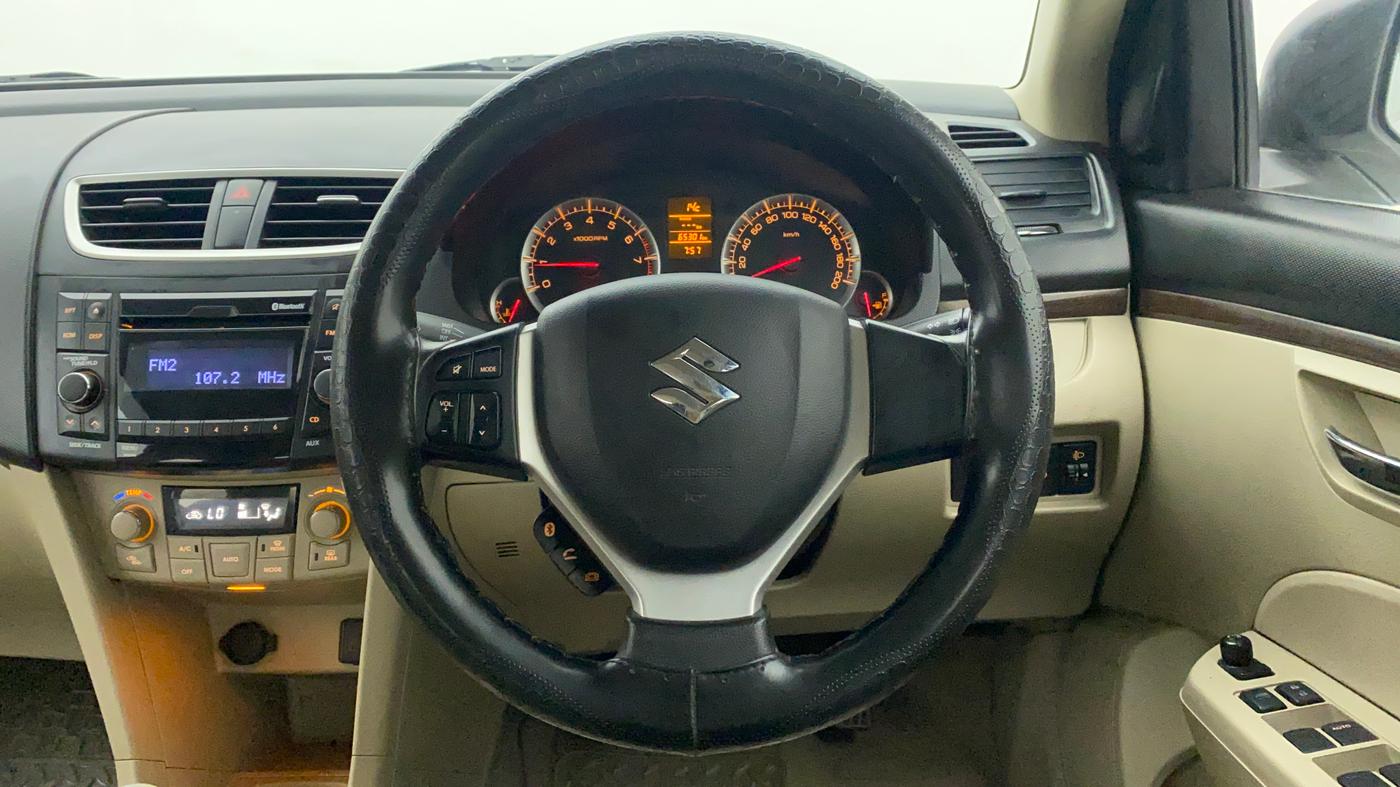 2017 Maruti Swift Dzire ZXI 1.2 BS IV, Petrol, Manual, 65,425 km, Steering Wheel Close Up