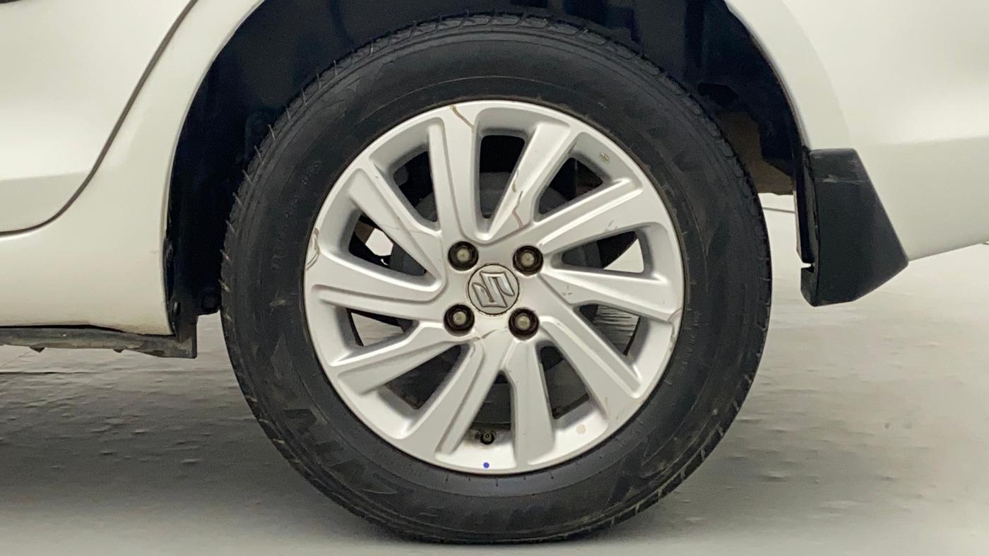 2017 Maruti Swift Dzire ZXI 1.2 BS IV, Petrol, Manual, 65,425 km, Left Rear Wheel