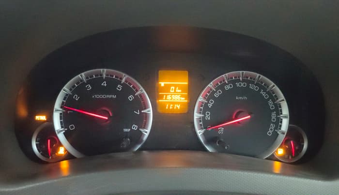 2013 Maruti Ertiga VXI CNG, CNG, Manual, 1,16,971 km, Odometer Image