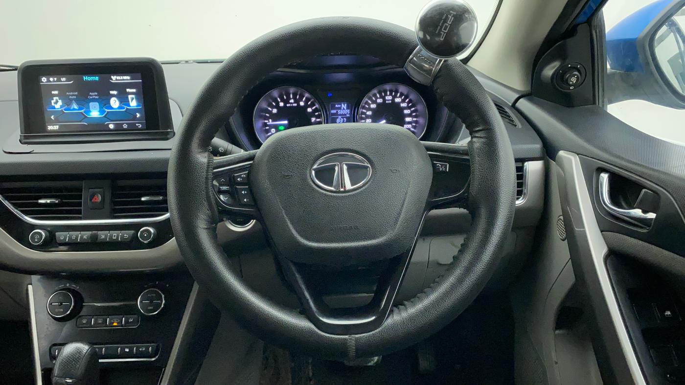 2019 Tata NEXON XZA PLUS PETROL, Petrol, Automatic, 58,820 km, Steering Wheel Close Up