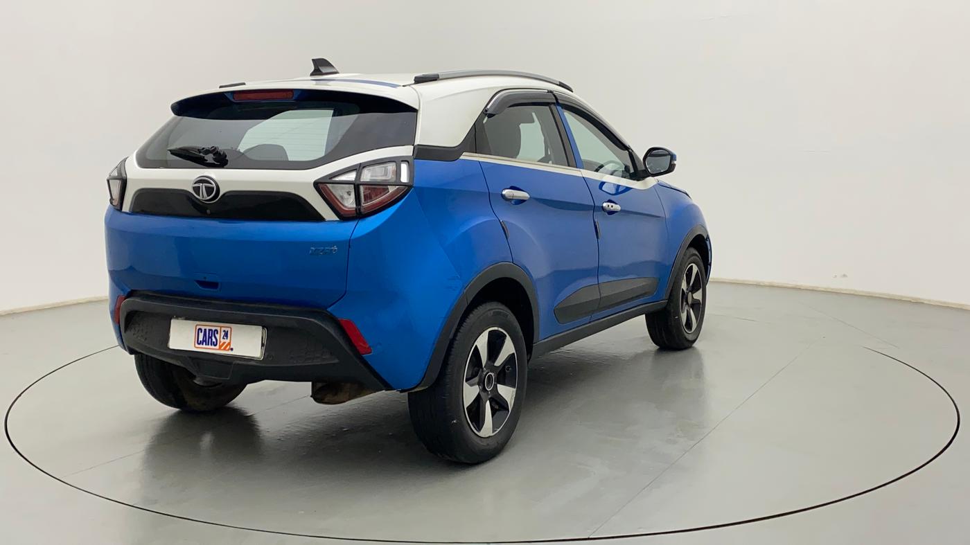2019 Tata NEXON XZA PLUS PETROL, Petrol, Automatic, 58,820 km, Right Back Diagonal