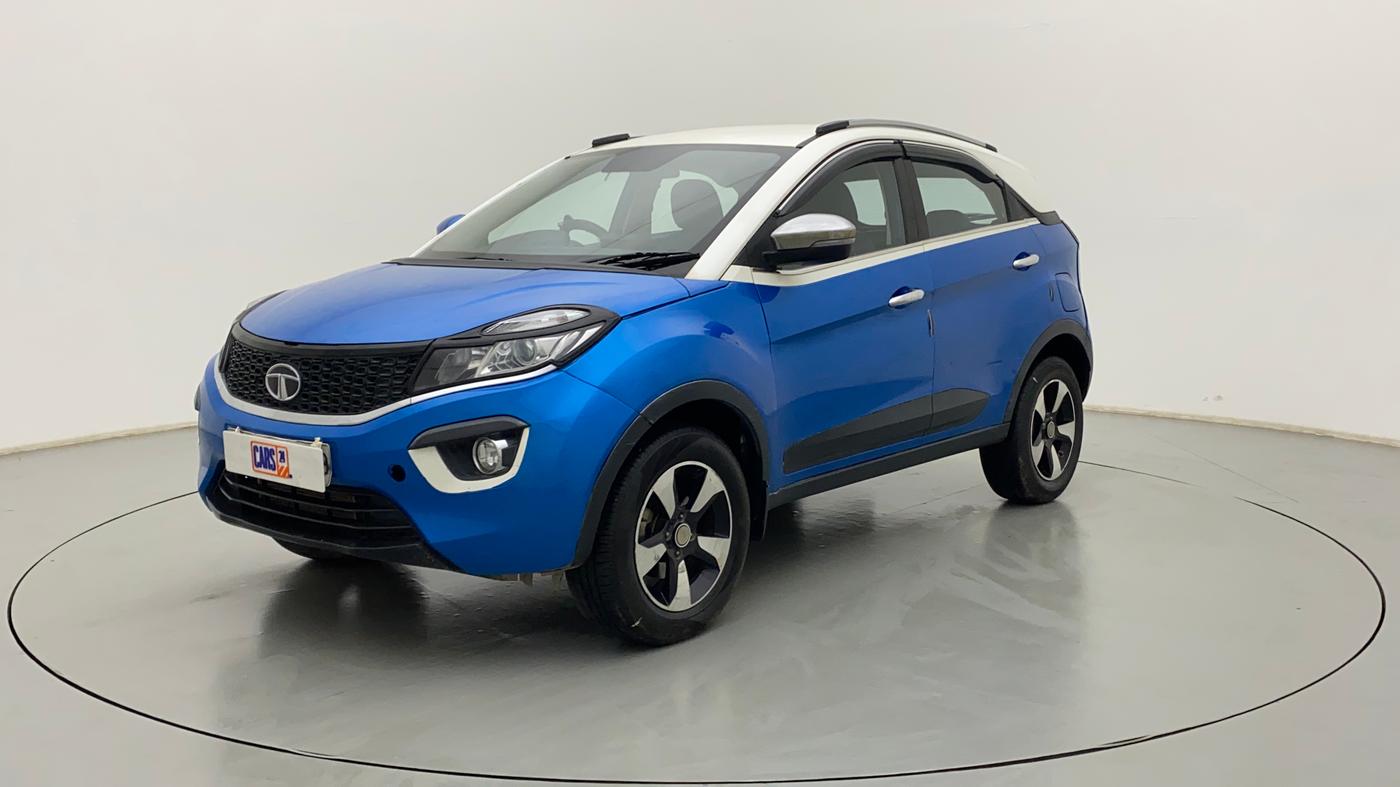 2019 Tata NEXON XZA PLUS PETROL, Petrol, Automatic, 58,820 km, Left Front Diagonal