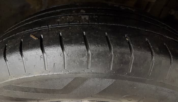 2022 Tata NEXON XZ PLUS (PREMIUM) PETROL, Petrol, Manual, 48,769 km, Left Rear Tyre Tread