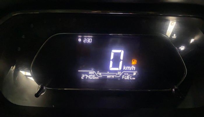 2020 Tata Tiago XZ PLUS PETROL, Petrol, Manual, 27,399 km, Odometer Image