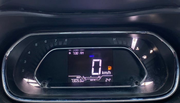 2021 Tata NEXON XZ PLUS DIESEL DUAL TONE, Diesel, Manual, 73,053 km, Odometer Image