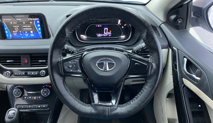 2021 Tata NEXON XZ PLUS DIESEL DUAL TONE, Diesel, Manual, 73,053 km, Steering Wheel Close Up