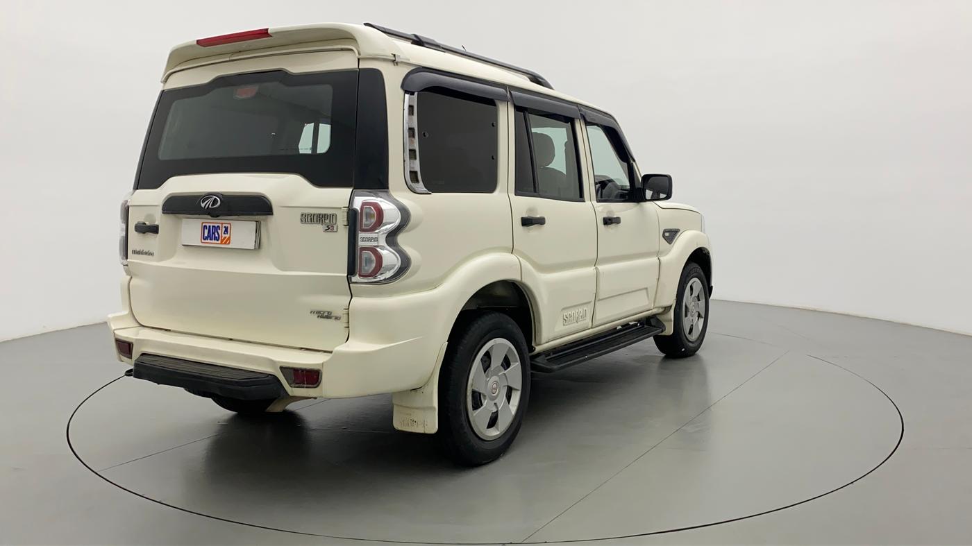 2018 Mahindra Scorpio S3 2WD, Diesel, Manual, 57,807 km, Right Back Diagonal