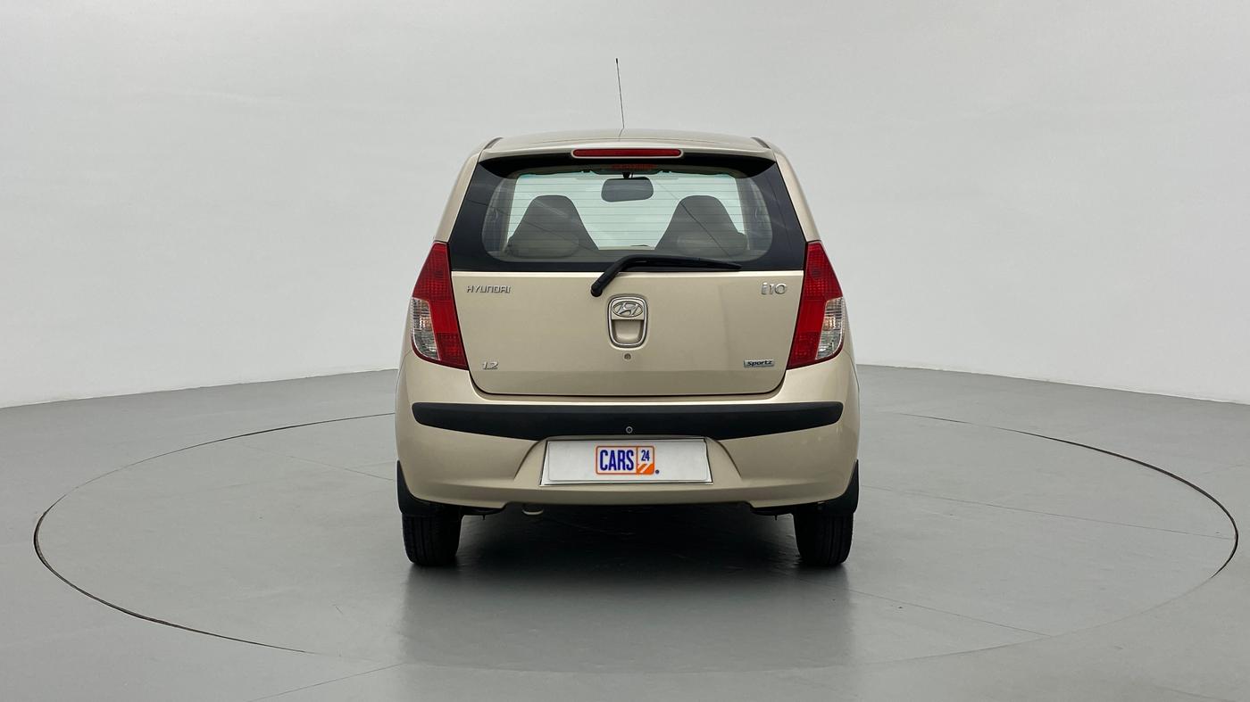 2008 Hyundai i10 SPORTZ 1.2, Petrol, Manual, 23,880 km, Back/Rear