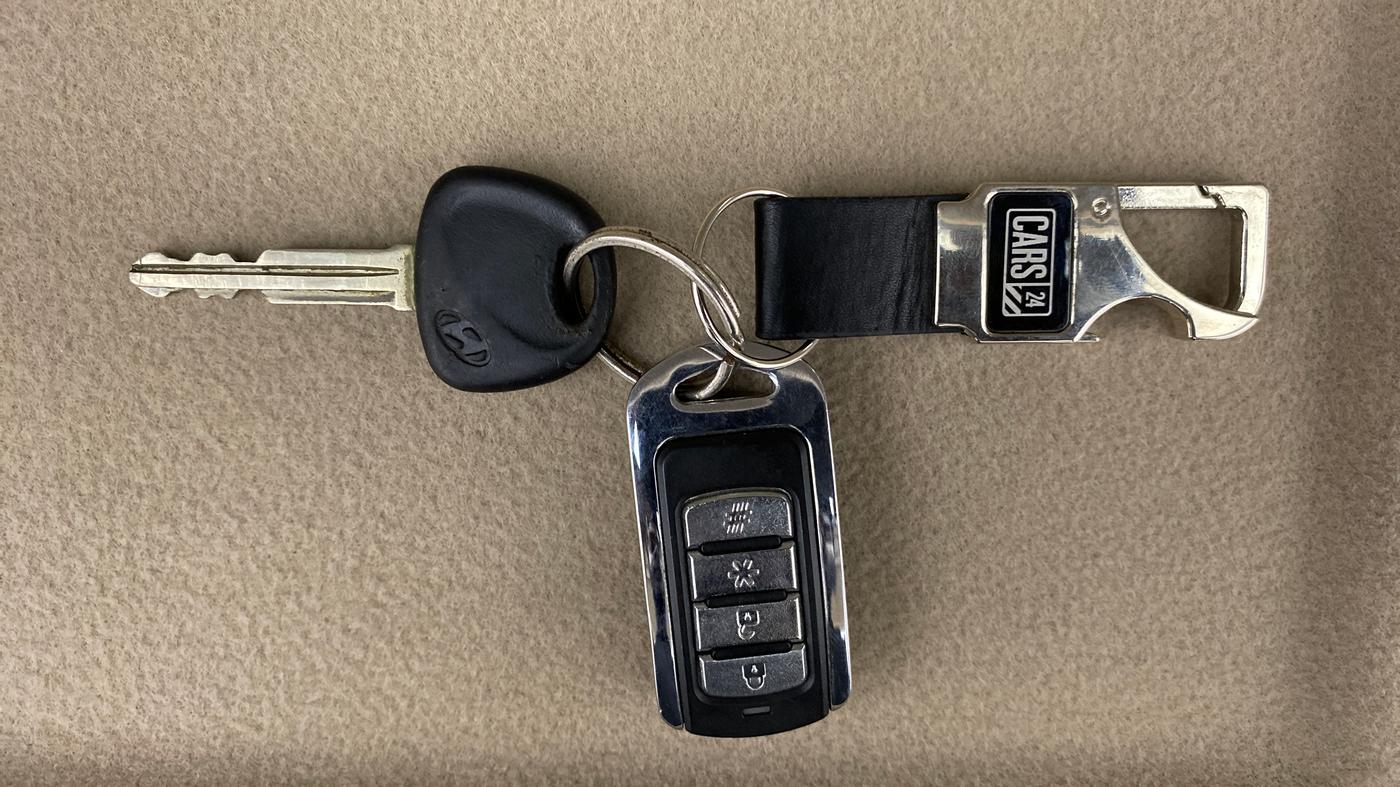 2008 Hyundai i10 SPORTZ 1.2, Petrol, Manual, 23,880 km, Key Close Up