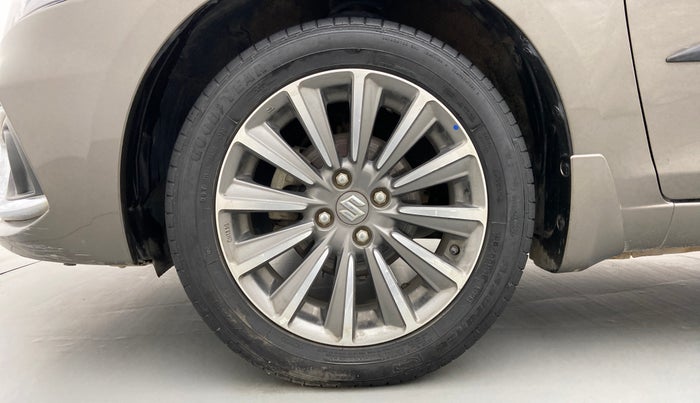 2021 Maruti Ciaz ALPHA 1.5 SHVS PETROL, Petrol, Manual, 29,134 km, Left Front Wheel