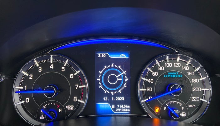 2021 Maruti Ciaz ALPHA 1.5 SHVS PETROL, Petrol, Manual, 29,134 km, Odometer Image