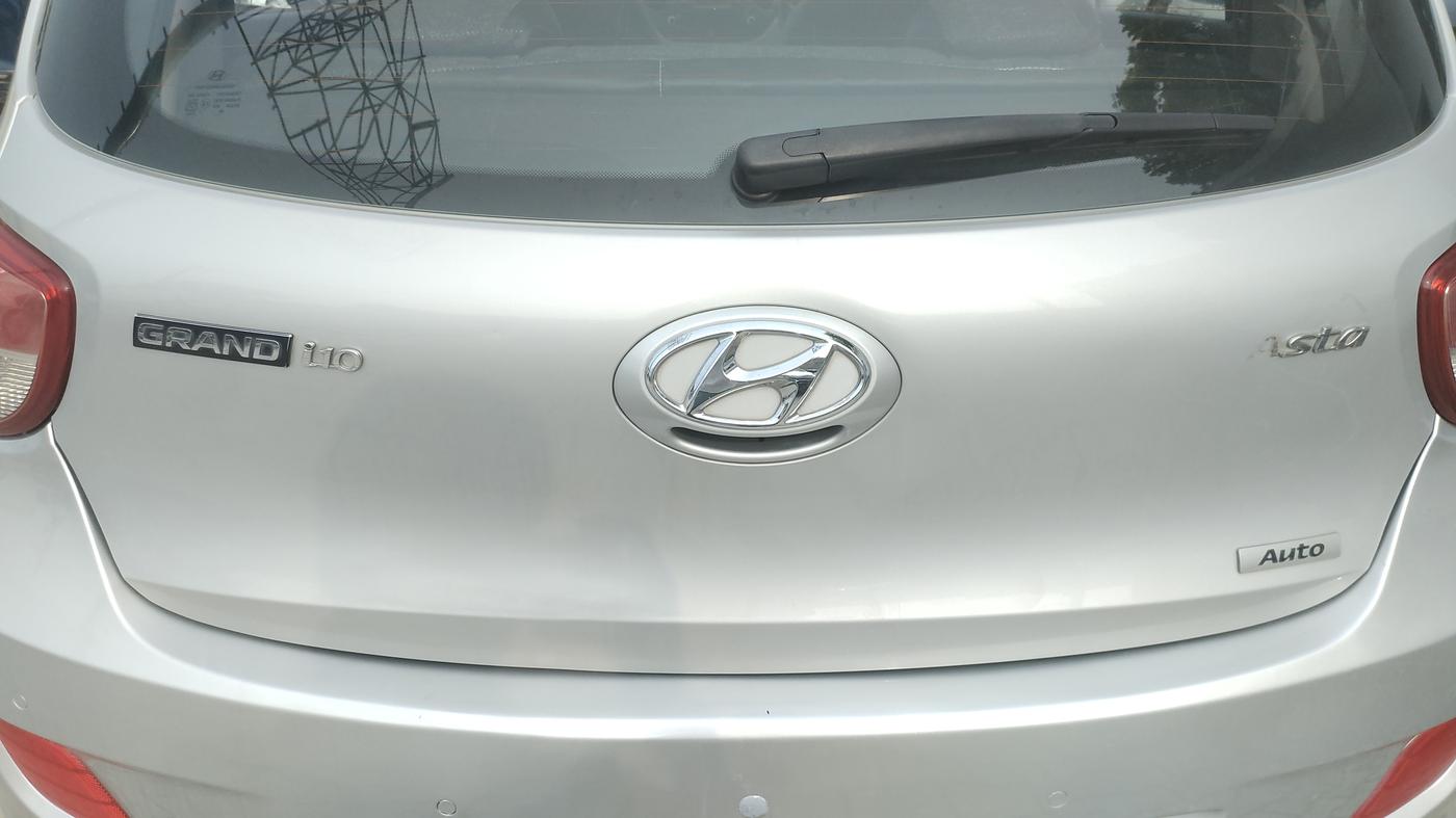 2016 Hyundai Grand i10 ASTA (O) AT 1.2 KAPPA VTVT, Petrol, Automatic, 55,073 km, Parking Camera