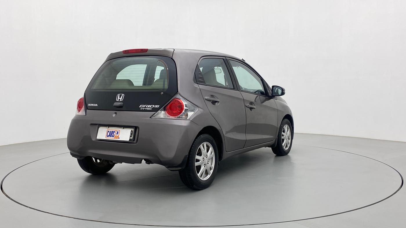 2015 Honda Brio VX AT, Petrol, Automatic, 30,855 km, Right Back Diagonal