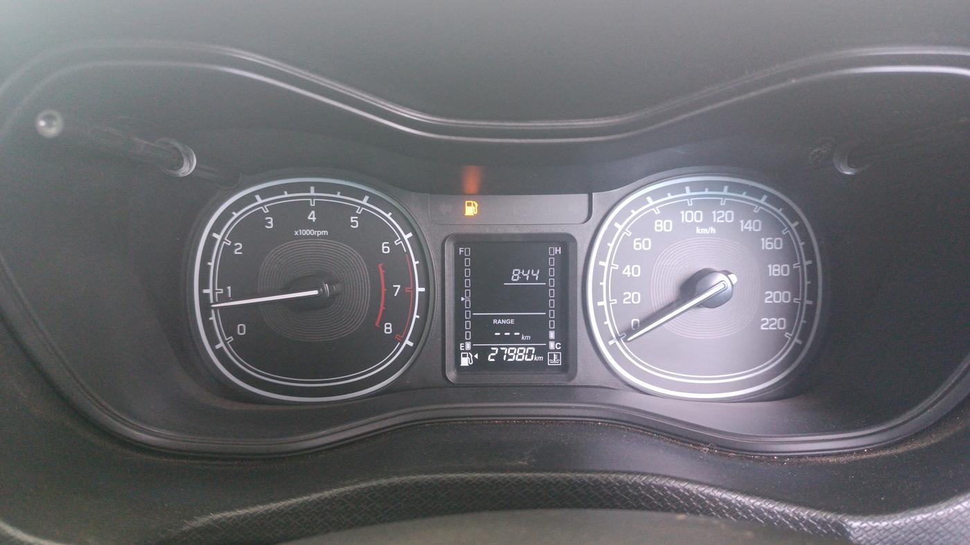 2022 Maruti Vitara Brezza VXI, Petrol, Manual, 27,975 km, Odometer Image