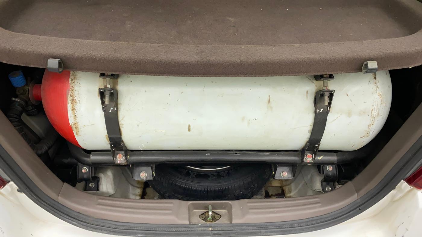 2011 Maruti Zen Estilo LXI CNG, CNG, Manual, 94,565 km, Boot Inside