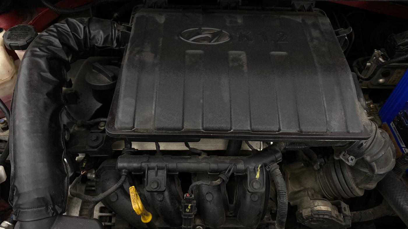 2022 Hyundai GRAND I10 NIOS MAGNA 1.2 KAPPA VTVT, Petrol, Manual, 21,985 km, Engine View