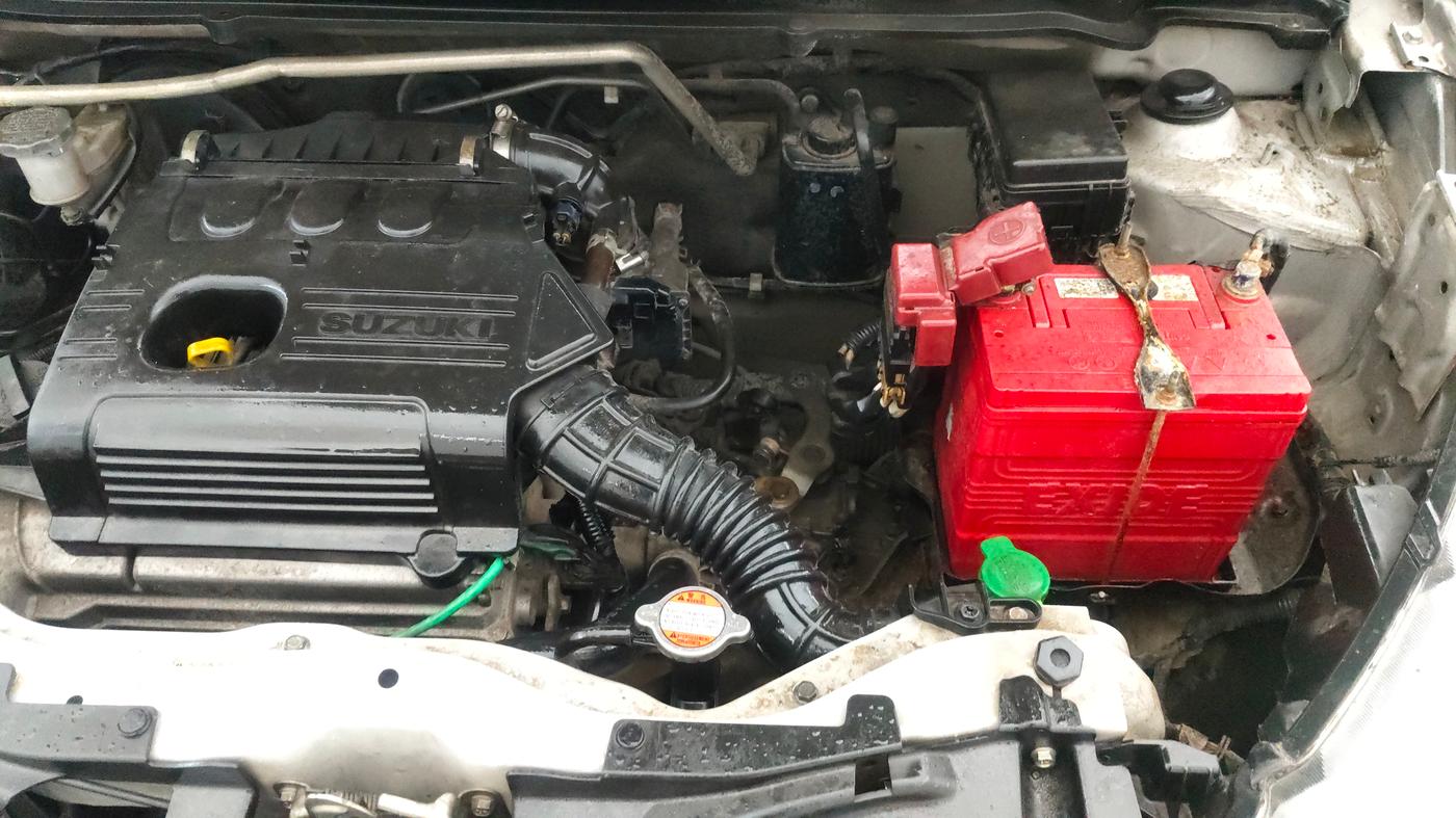 2014 Maruti Celerio VXI, Petrol, Manual, 98,165 km, Engine View - Left