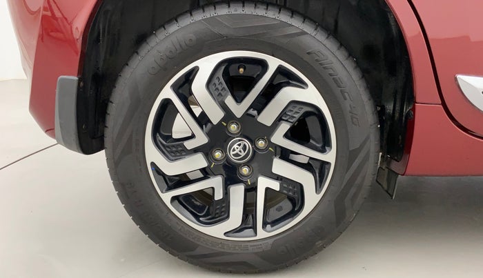 2022 Toyota Glanza S, Petrol, Manual, 16,192 km, Right Rear Wheel