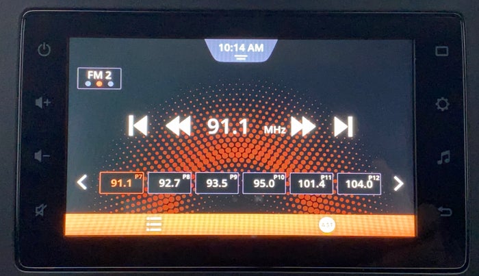 2022 Toyota Glanza S, Petrol, Manual, 16,192 km, Infotainment System