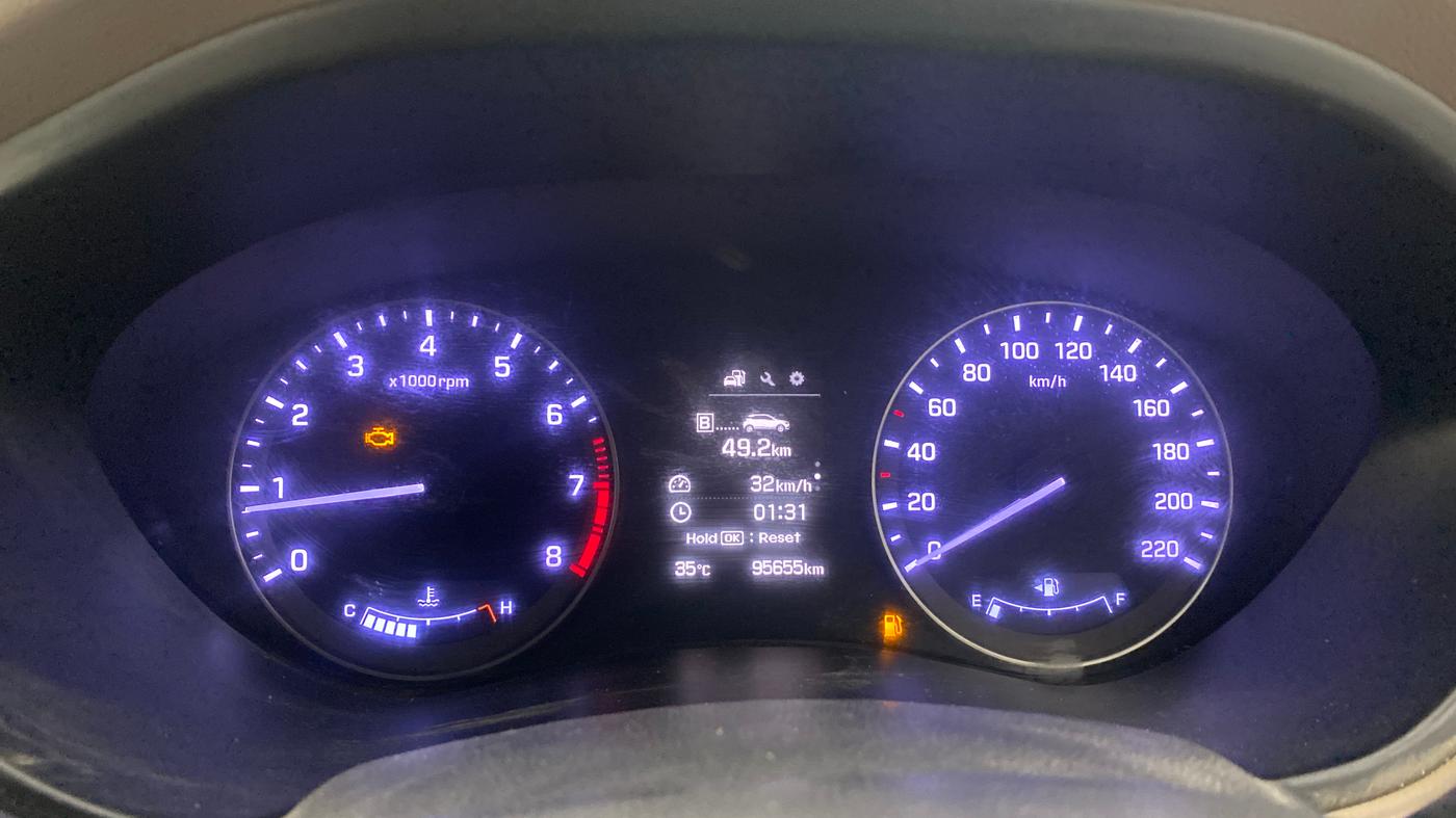 2014 Hyundai Elite i20 ASTA 1.2, CNG, Manual, 95,704 km, Odometer Image