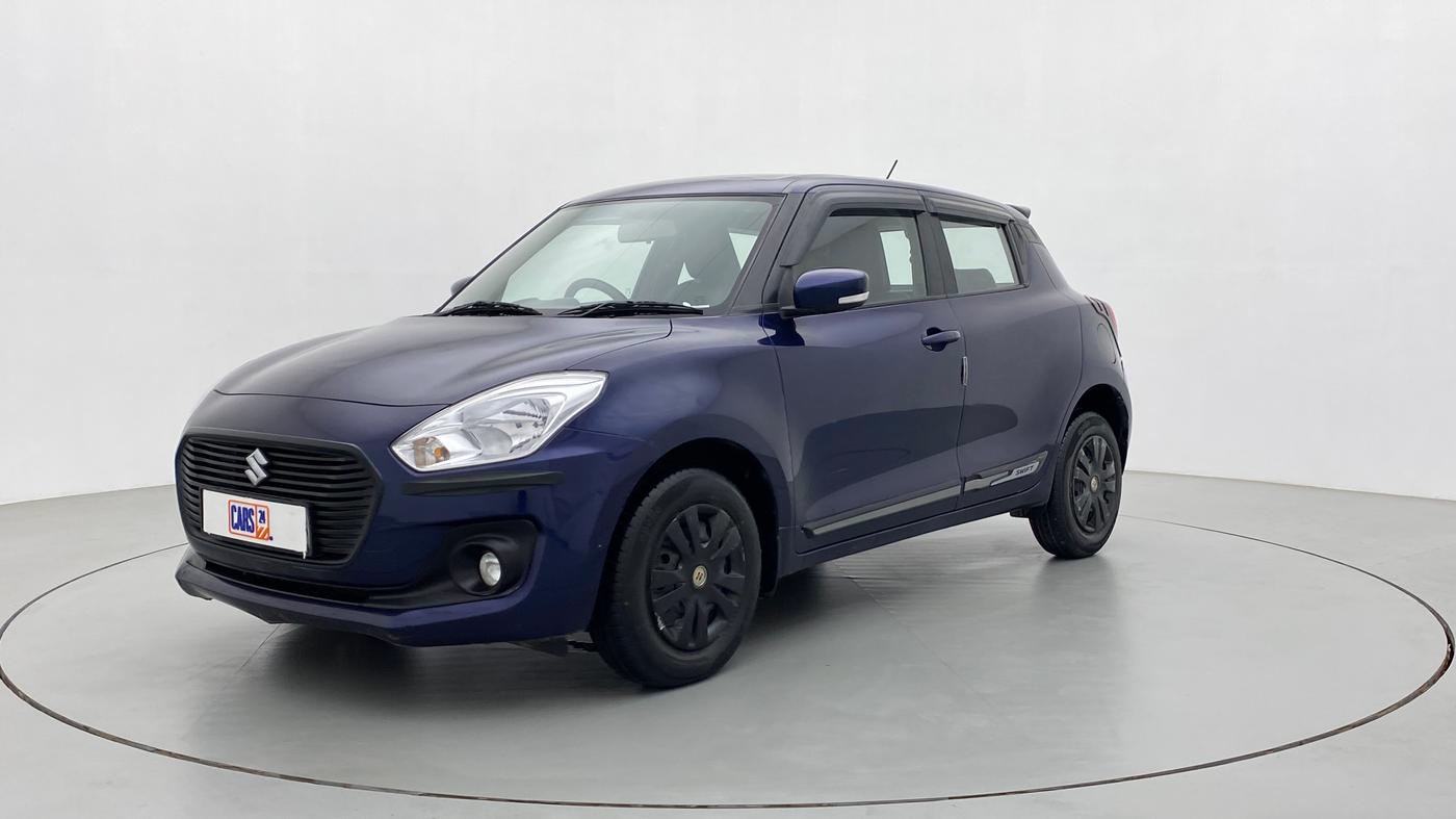 2019 Maruti Swift VXI AMT, Petrol, Automatic, 42,455 km, Left Front Diagonal