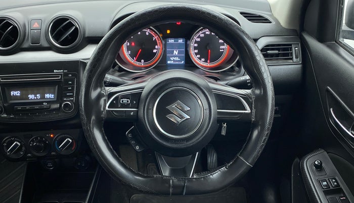 2019 Maruti Swift VXI AMT, Petrol, Automatic, 42,455 km, Steering Wheel Close Up