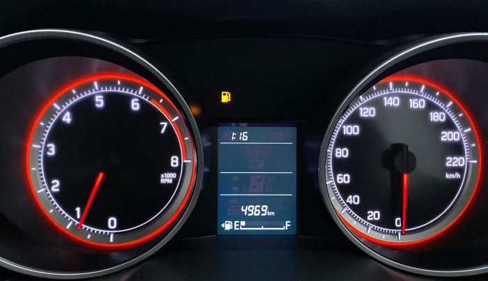 2020 Maruti Swift VXI, Petrol, Manual, 4,969 km, Odometer Image