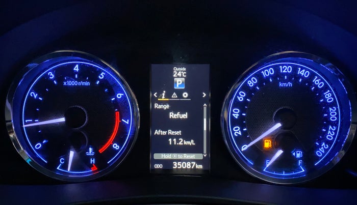 2016 Toyota Corolla Altis VL CVT PETROL, Petrol, Automatic, 35,087 km, Odometer Image