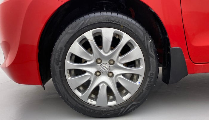 2017 Maruti Baleno ZETA 1.2 K12, Petrol, Manual, 76,946 km, Left Front Wheel